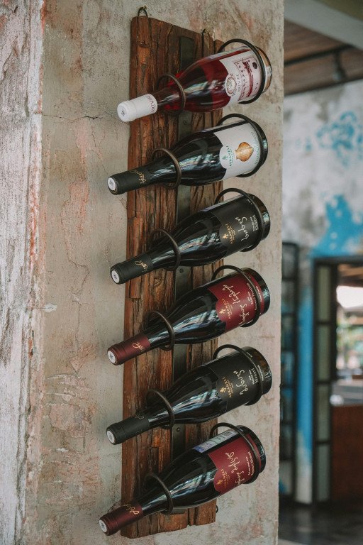 Hanging Wine Rack Selection